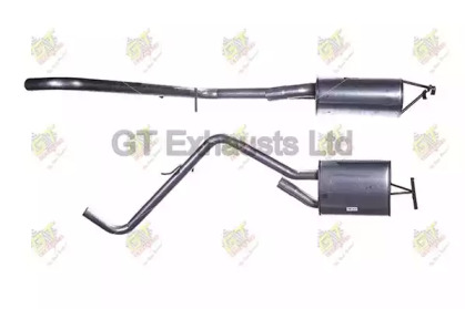 gt exhausts gcn381